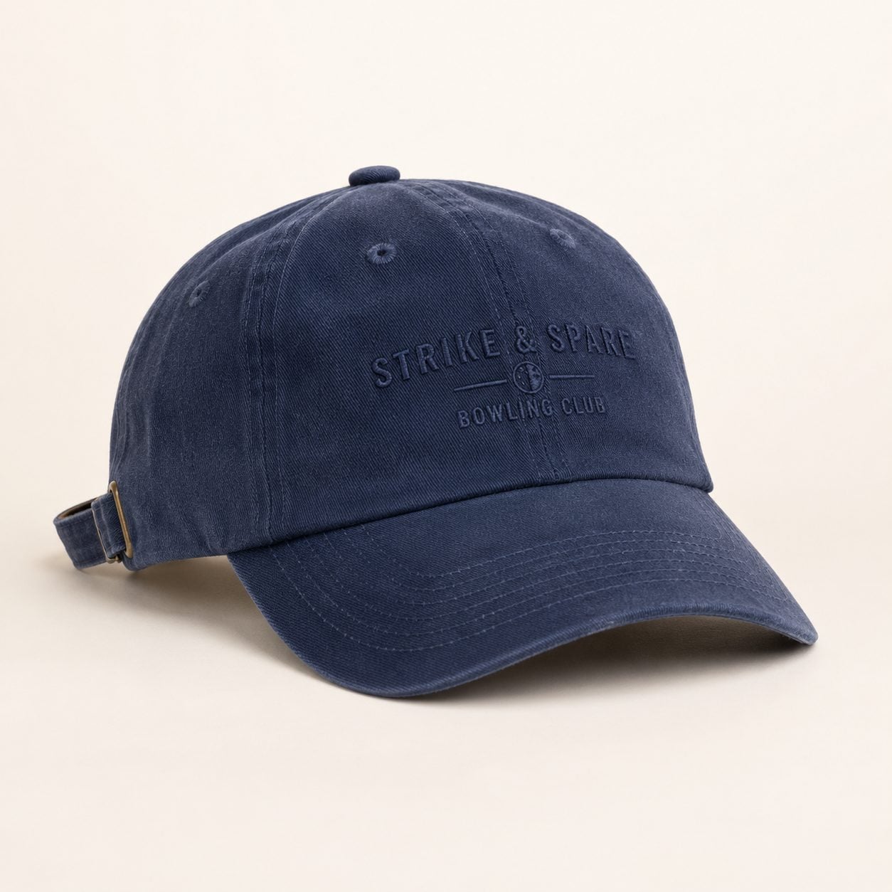 Custom embroidered bowling dad hats & snapbacks for a league team
