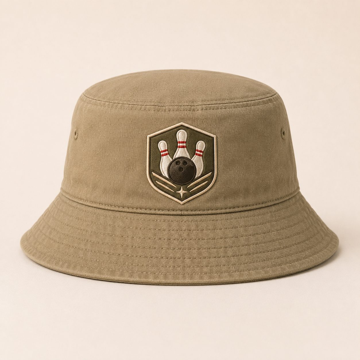 Custom bucket hat for bowling teams