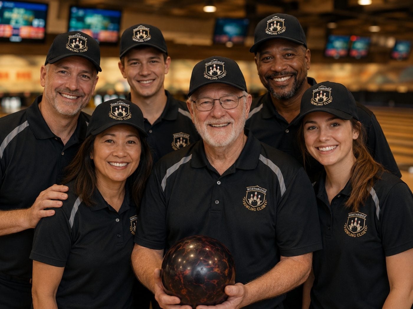 Custom bowling hats for clubs & associations